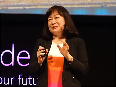 日本マイクロソフト 執行役員 伊藤かつら氏