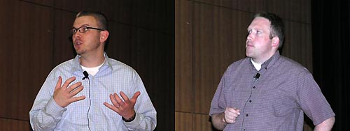 Mike Chambers氏(左)と、Dany Dure氏(右) Mike Chambers氏(左)と、Dany Dure氏(右)