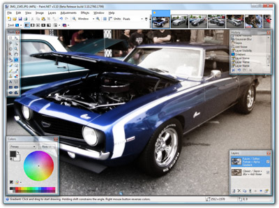 Paint.NET v3.10: Magnifico editor grafico 1649 01 Paint.NET v3.10: Magnifico editor grafico