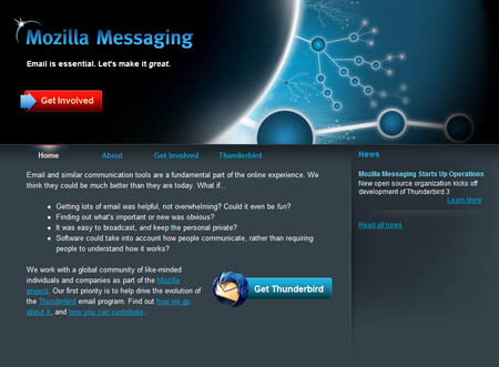 Mozilla Messaging公式サイト Mozilla Messaging公式サイト