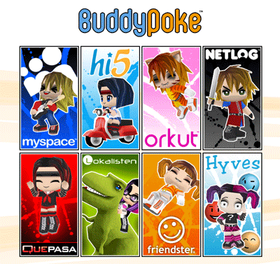 Google App Engineを利用した、オープンソーシャル向けの3Dアバター「BuddyPoke」
