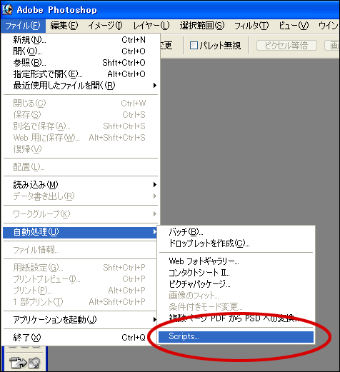 Scripting plug-inの存在確認 Scripting plug-inの存在確認