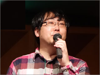 開幕の挨拶を行ったTokyo MotionControl Network 秦優氏