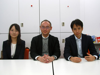 梶浦さん、猪瀬さん、小田さん 梶浦さん、猪瀬さん、小田さん