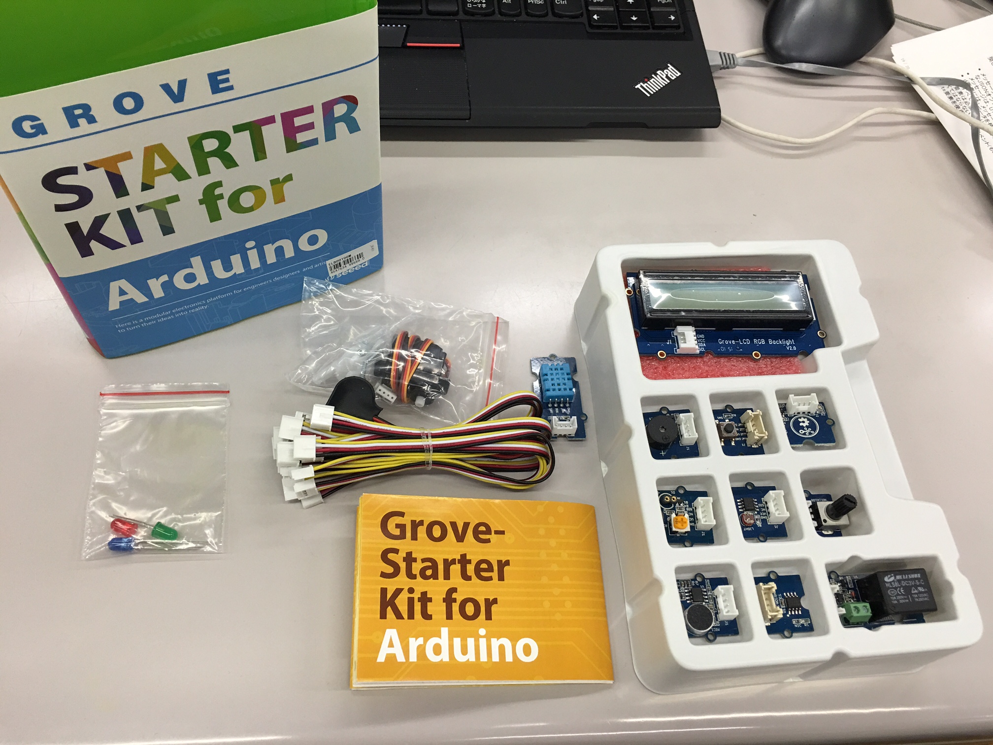 Arduinoに接続可能なデバイスのキット