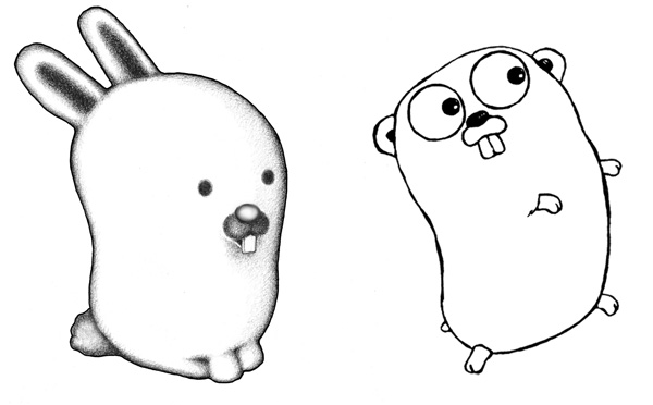 GlendaとGopher GlendaとGopher