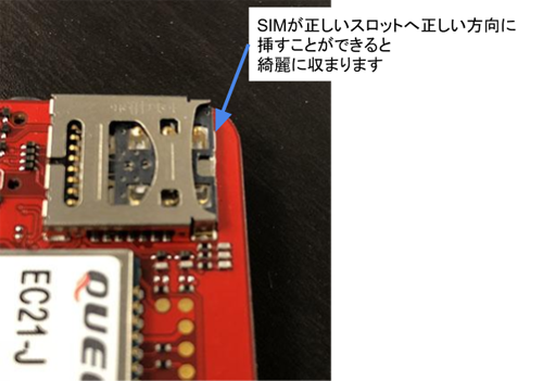 図3 正しく挿入できた様子