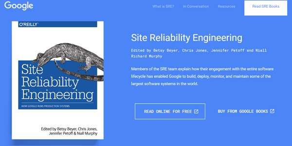 書籍『Site Reliability Engineering』