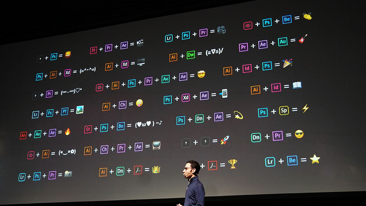 Creative Cloudでは、多彩なアプリ、サービスをクラウド介してシームレスに連携できる
