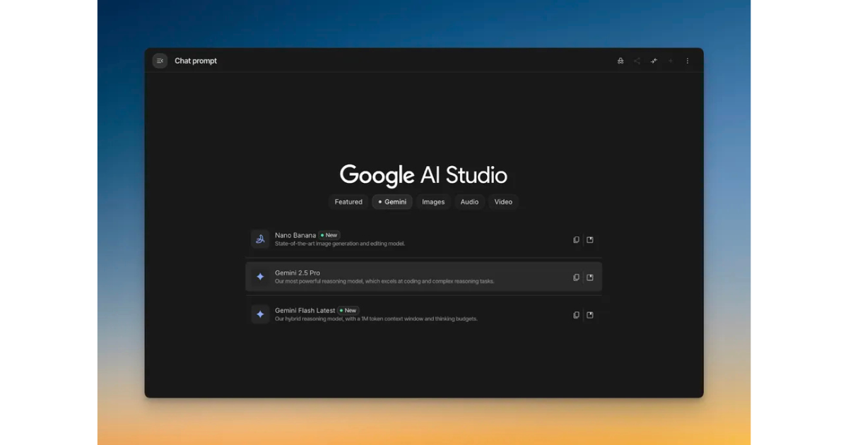 Google AI Studioに開発者向け新機能が追加、AIモデルをスムーズに切り替え