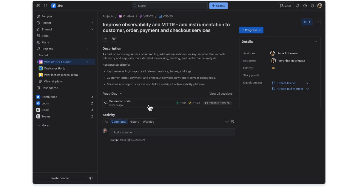 アトラシアン、Jira対応AIエージェント「Rovo Dev」を提供開始