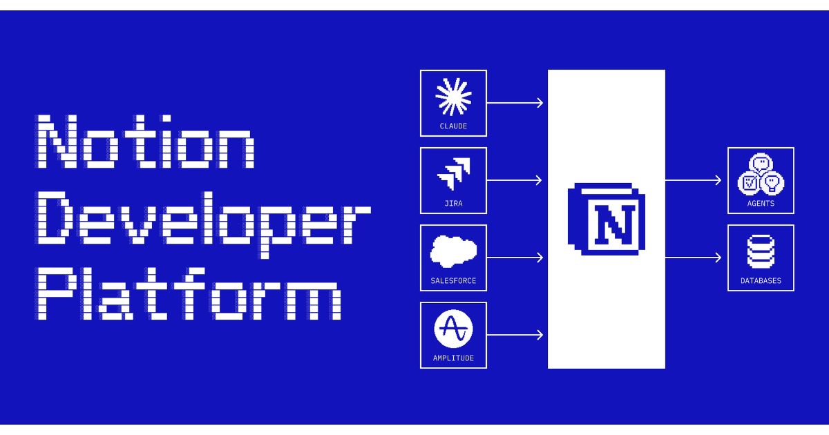 Notionが新基盤Developer Platformを発表、開発チームのAIによる生産性向上を全社へ波及させデータサイロを解消