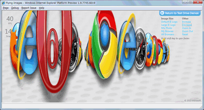 Internet Explorer 9 Platform Preview