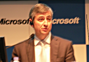 マイクロソフト インターナショナルプレジデントのジャンフィリップ・クルトワ氏