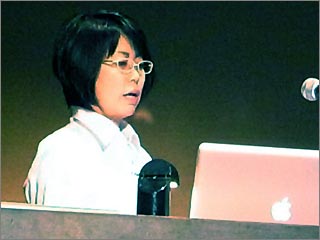 図1 有限会社ファクトリーの西村早苗氏