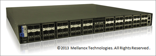 Figure 3 64-Port 10 GbE Switch System (Mellanox SX 1016)