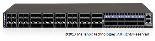 Figure 4 48 - Port 10 GbE + 12 - Port 40 GbE Switch (Mellanox SX 1024)