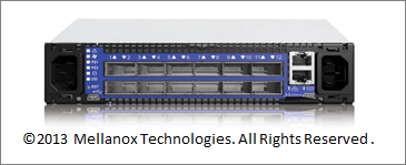 Figure 5 12-Port 40 GbE Swithc (Mellanox SX 1012)