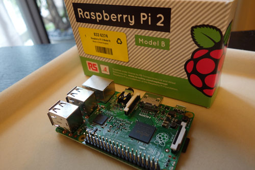 Raspberry Pi 2の外観