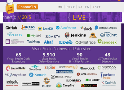 既に多数のエクステンションがVisual Studio Marketで提供されている
