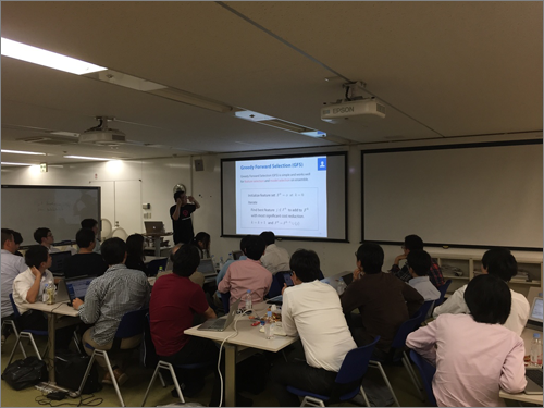 smlyさんが登壇したPyData.Tokyo Meetup #6(http://pydatatokyo.connpass.com/event/21251/)