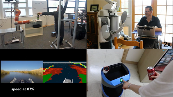 ROSで動くロボット(ROS公式ページより)